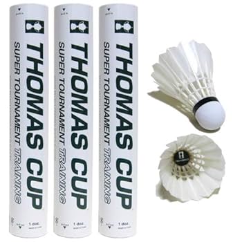 THOMAS CUP ソフトタイプシャトル 3本セット3番1つ　4番2つ THOMAS CUP ソフトタイプシャトル 3本セット3番1つ 4番2つ
